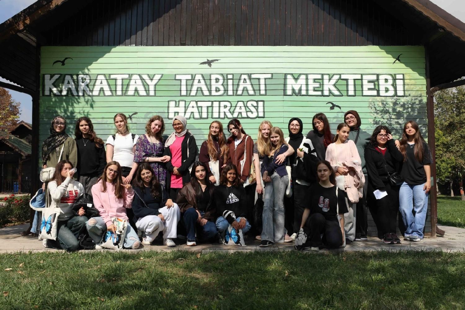 Karatay Tabiat Mektebi, uluslararası öğrencileri ağırladı