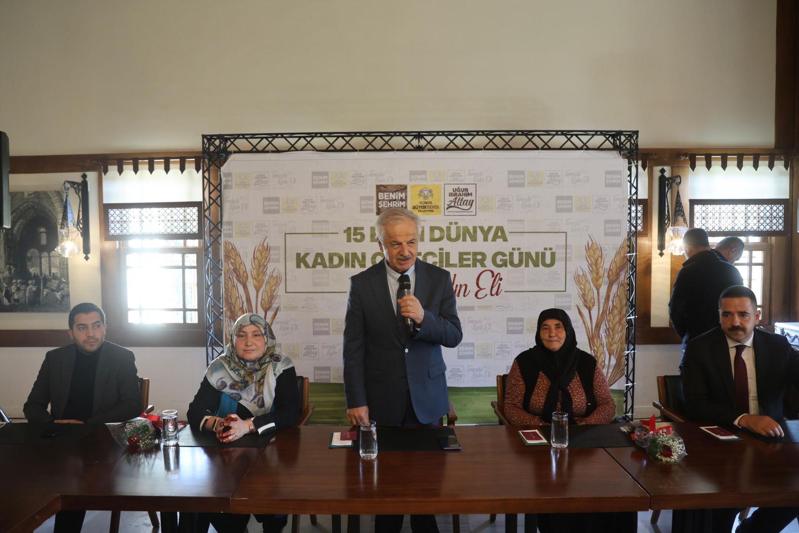 Konyalı Kadın Çiftçiler “Dünya Kadın Çiftçiler Günü”nde Büyükşehir’in Etkinliğinde Buluştu