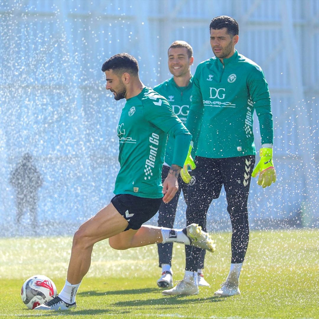 Konyaspor, Samsunspor maçının hazırlıklarını sürdürdü
