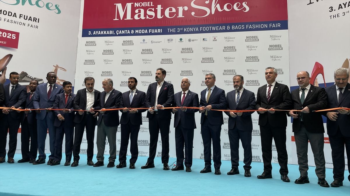 Master Shoes 3. Konya Ayakkabı ve Çanta Moda Fuarı başladı