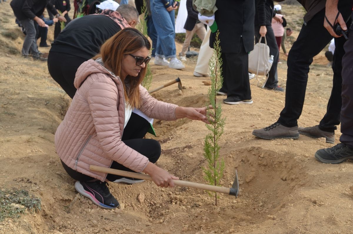 Şehit AKUT gönüllüsü Muharrem Can adına Konya’da hatıra ormanı kuruldu
