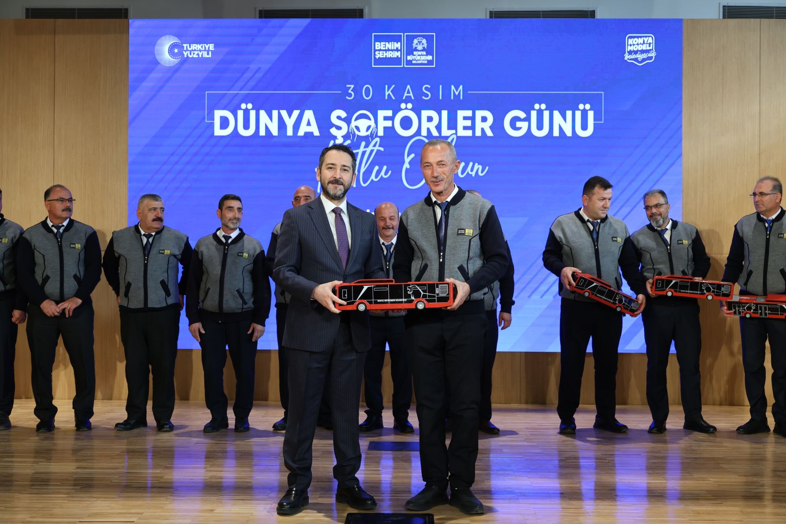 Konya Büyükşehir “30 Kasım Dünya Şoförler Günü" Kutlama Programı Düzenledi 