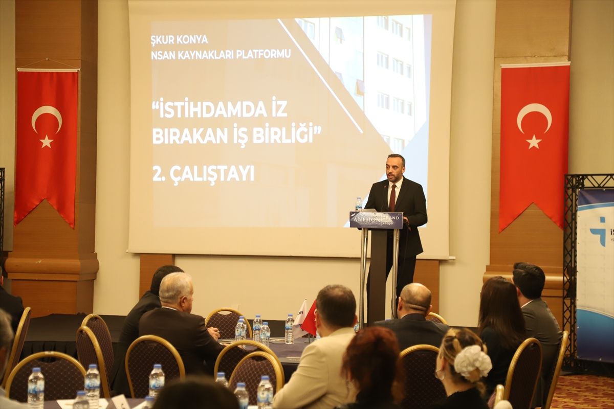 Konya'da İstihdam'da İz Bırakan İşbirliği Çalıştay'ı yapıldı