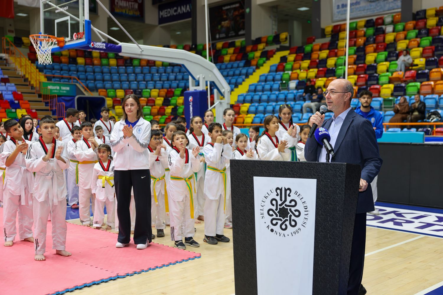 Sporun Merkezi Selçuklu’da Kuşak Sınavı Coşkusu Yaşandı