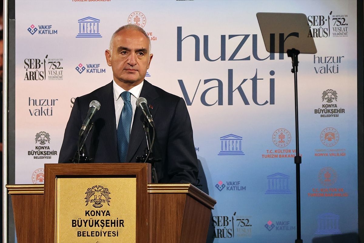  Bakan Ersoy: "Mevlevî Semâ Töreni, 2008 yılında UNESCO insanlığın somut olmayan kültürel mirasının temsili listesinde yerini almış özgün bir değerimizdir"
