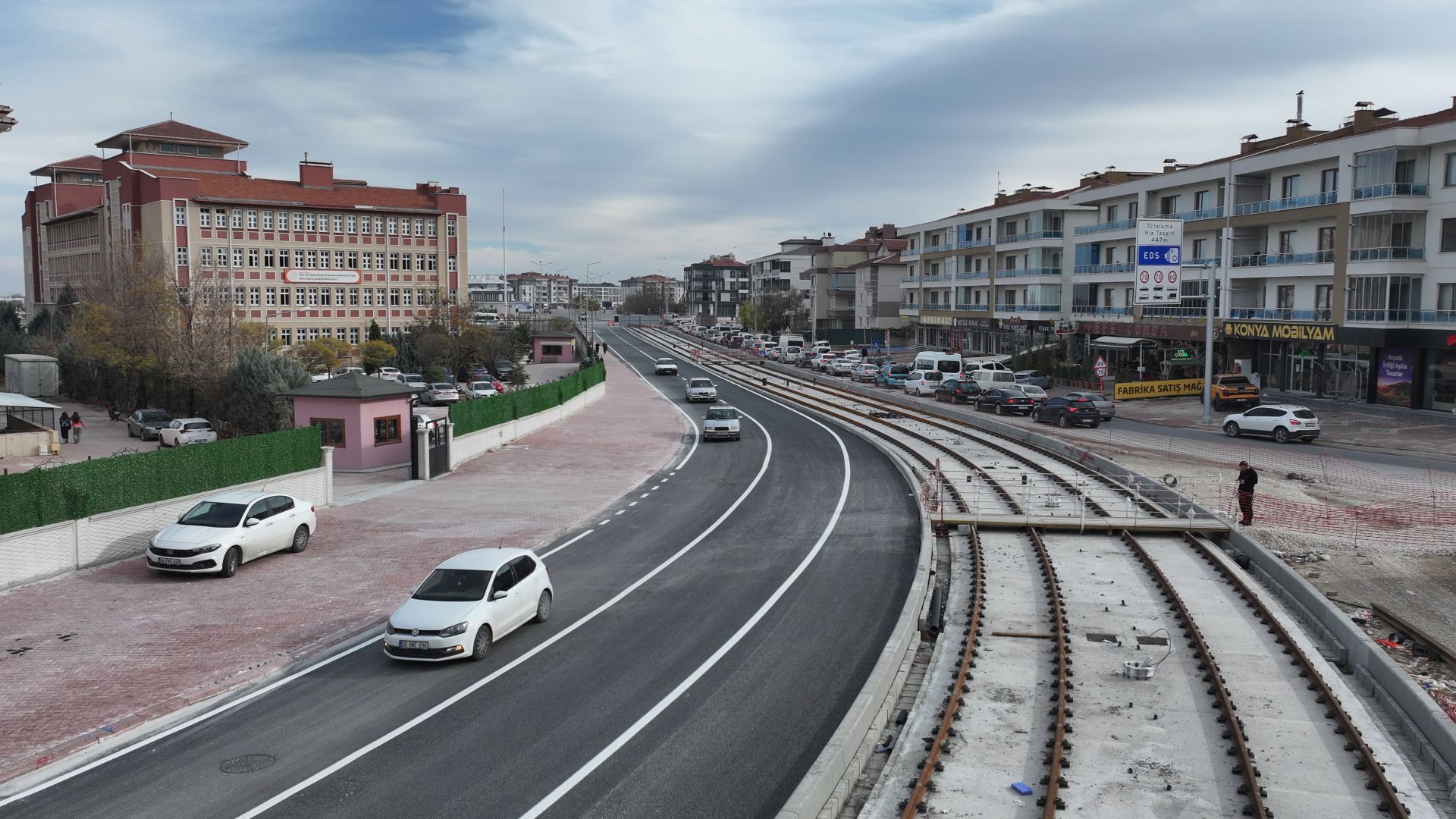 Başkan Altay Adliye - Şehir Hastanesi Raylı Sistem Bağlantısında Çalışmaların Sona Yaklaştığını Açıkladı 