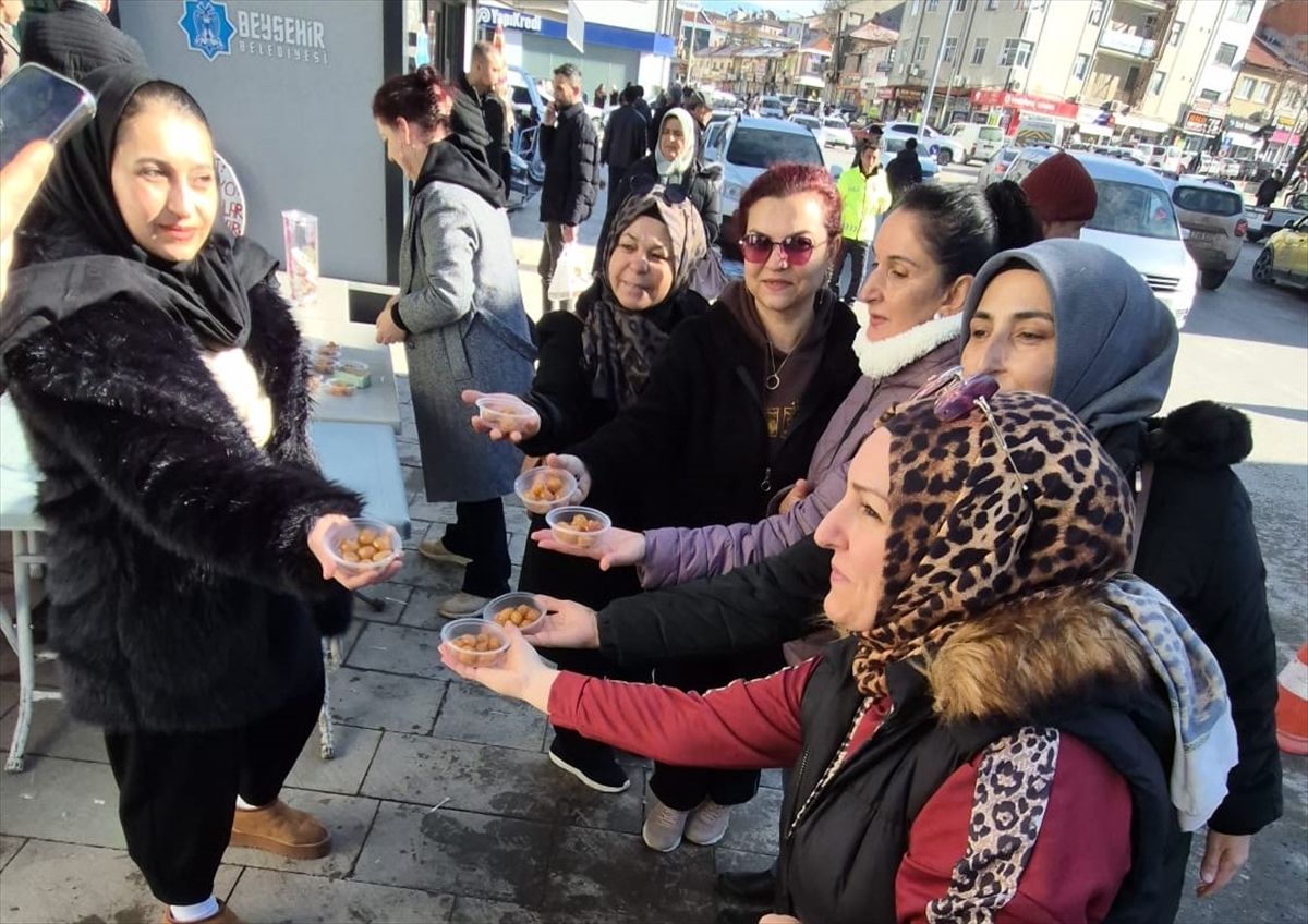Beyşehir'de şehitler için anma programı düzenlendi