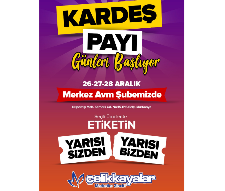Çelikkayalar’dan yılsonuna damga vuran kampanya!