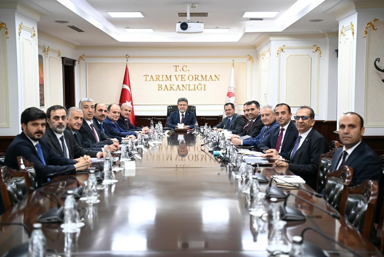 Konya Protokolü Ankara’da Bakan Yumaklı ile Bir Araya Geldi