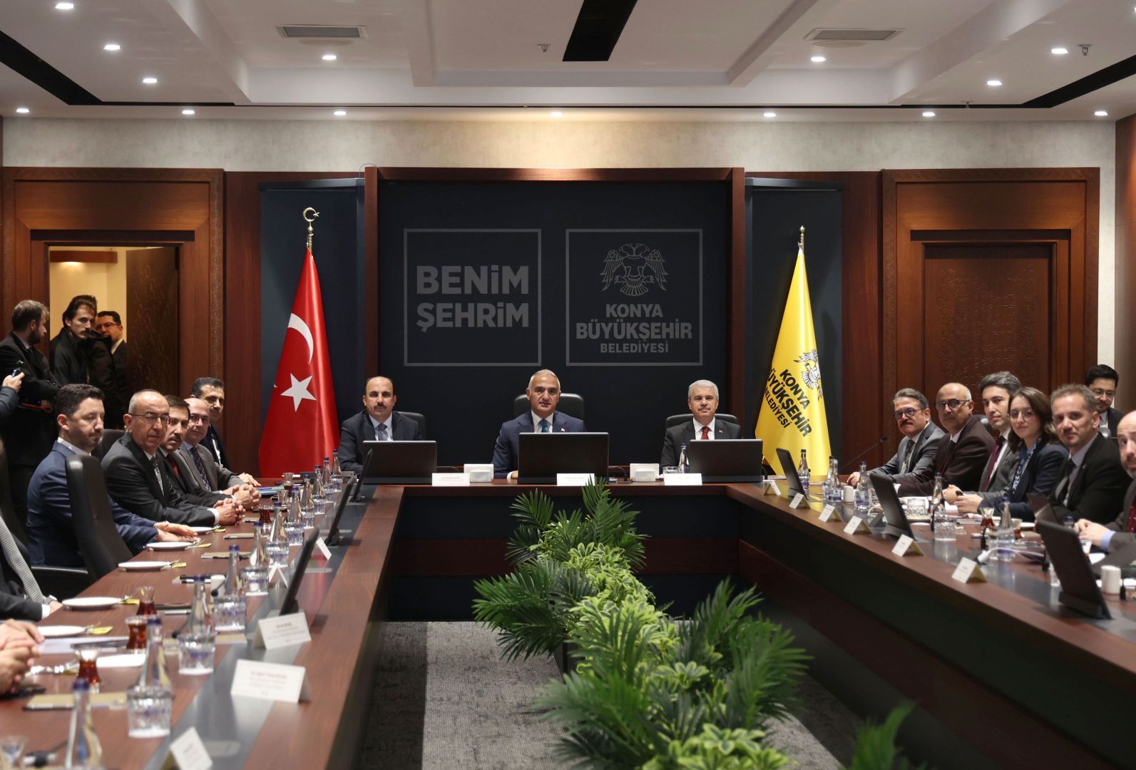 Konya Turizminin 5 Yıllık Master Planı Bakan Ersoy’un Katıldığı Toplantıda Ele Alındı