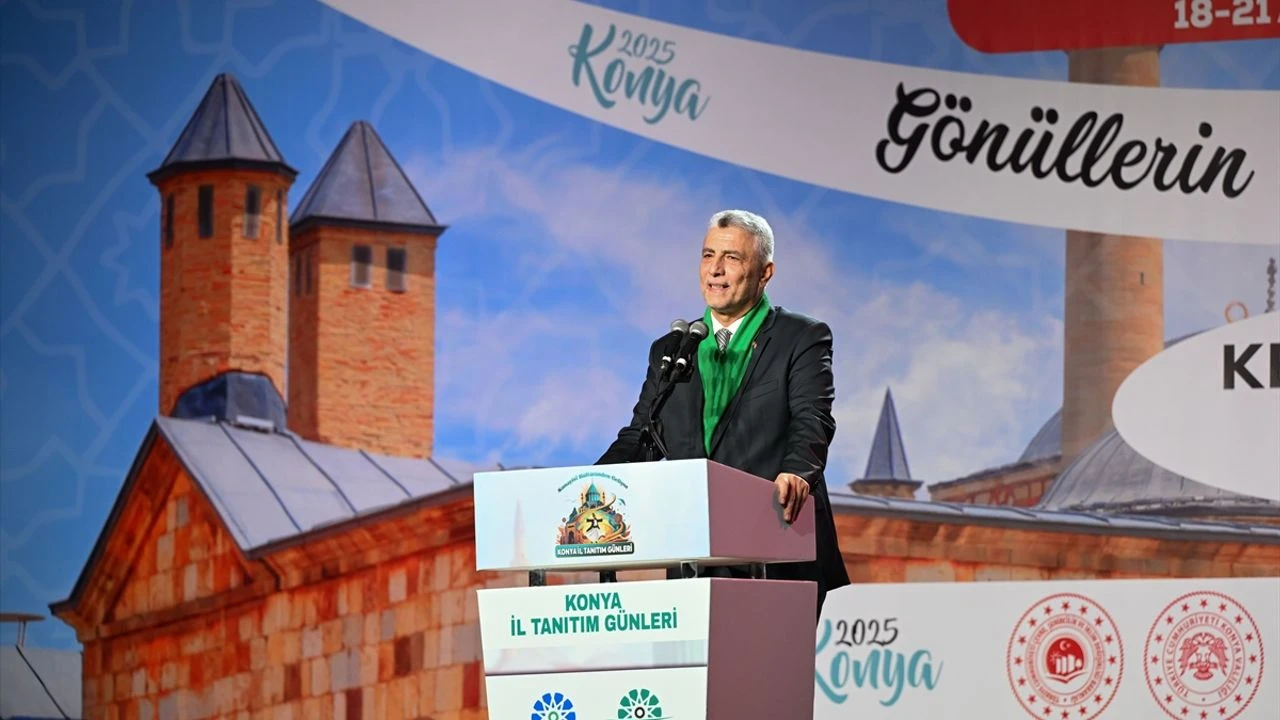 Ticaret Bakanı Bolat, "Konya İl Tanıtım Günleri" etkinliğinin açılışında konuştu
