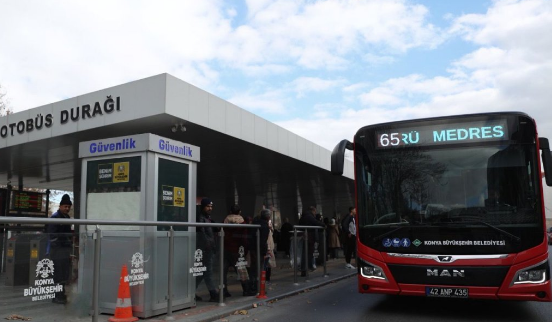 AKOM duyurdu: Konya’da iki otobüs hattının güzergahı değiştirildi