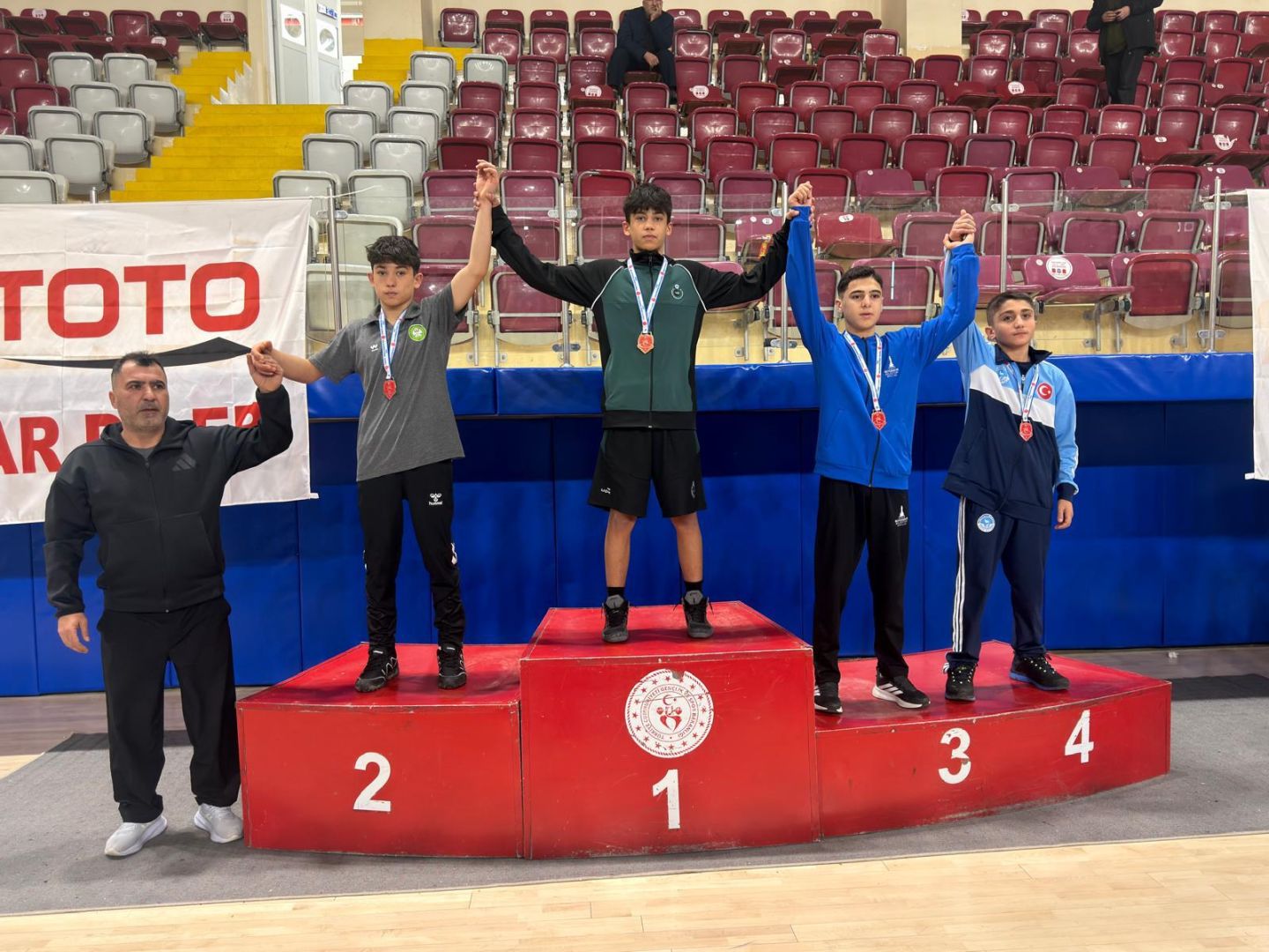 Karatay’ın Güreş Takımı U17 Türkiye Şampiyonası Yolunda