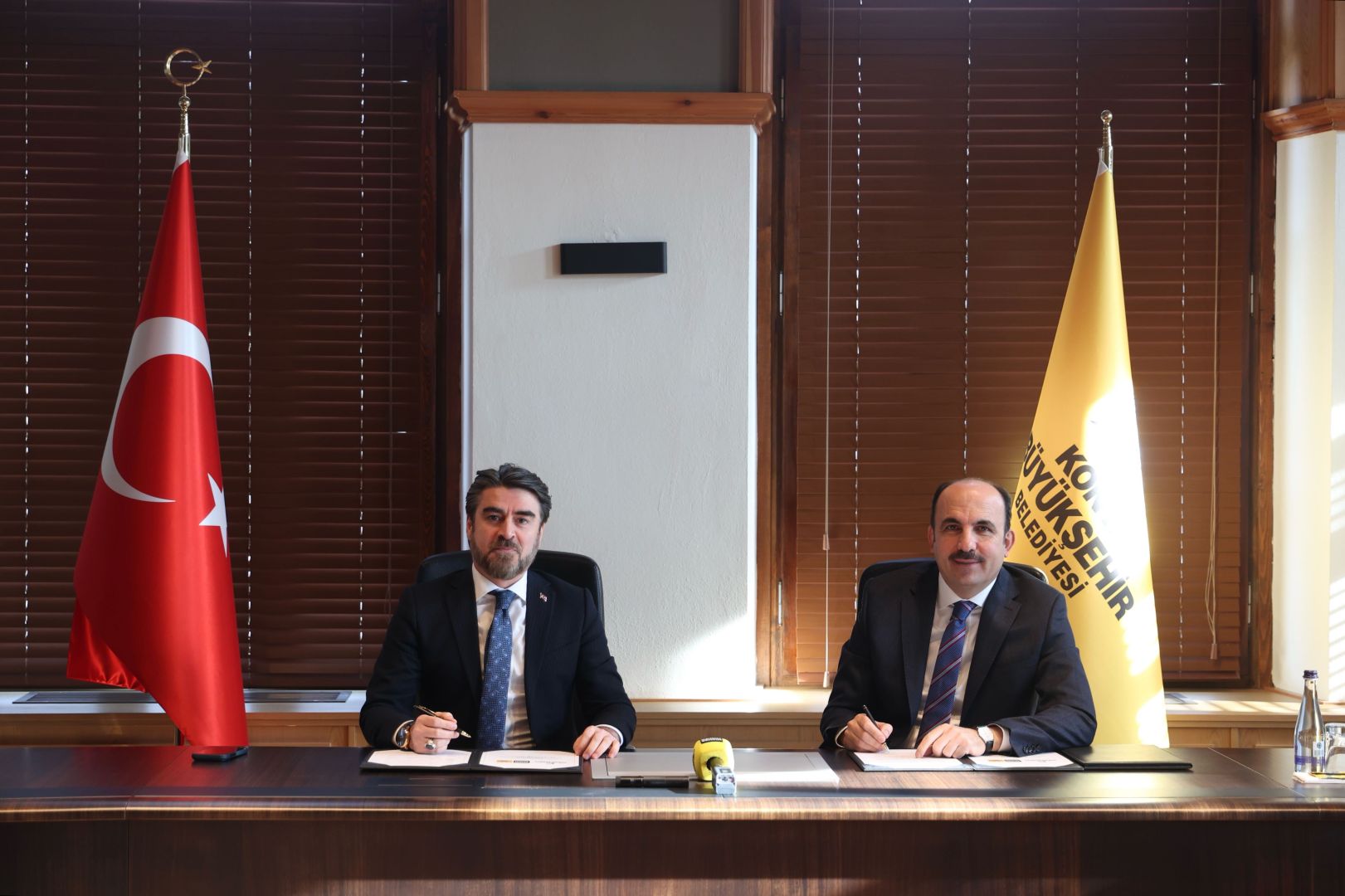 Konya Büyükşehir ile Emlak Yönetim A.Ş. Arasında Örnek İş Birliği
