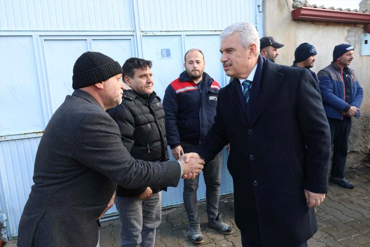 Konya Valisi Akın, kuvvetli rüzgar ve fırtınada zarar gören yerleri inceledi
