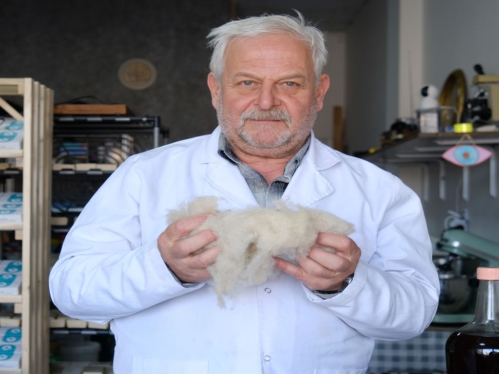Konya’da koyun yününden keratinli sabun üretildi!