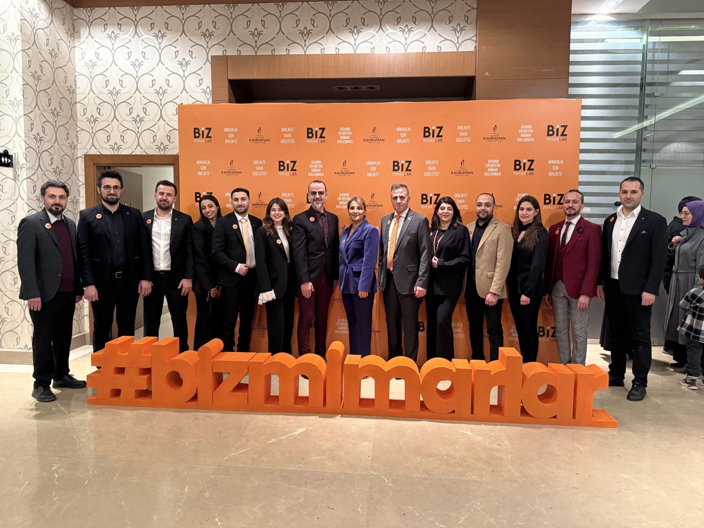 Biz Mimarlar Grubu yeni dönem aday tanıtımı yapıldı