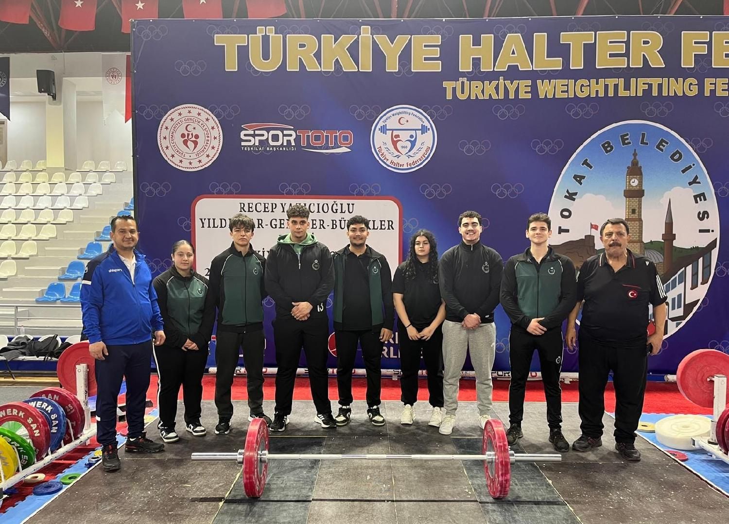 Halterde Türkiye Şampiyonluğu