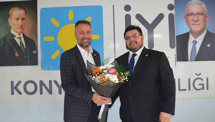 İYİ Parti Konya’da, Anlaş görevi Erdal’dan devraldı