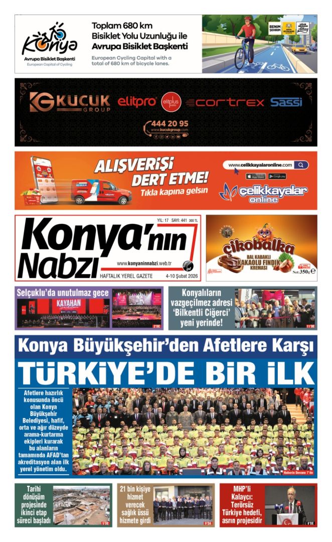 Konya'nın Nabzı Gazetesi -441