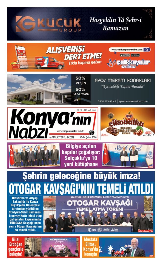 Konya'nın Nabzı Gazetesi -443