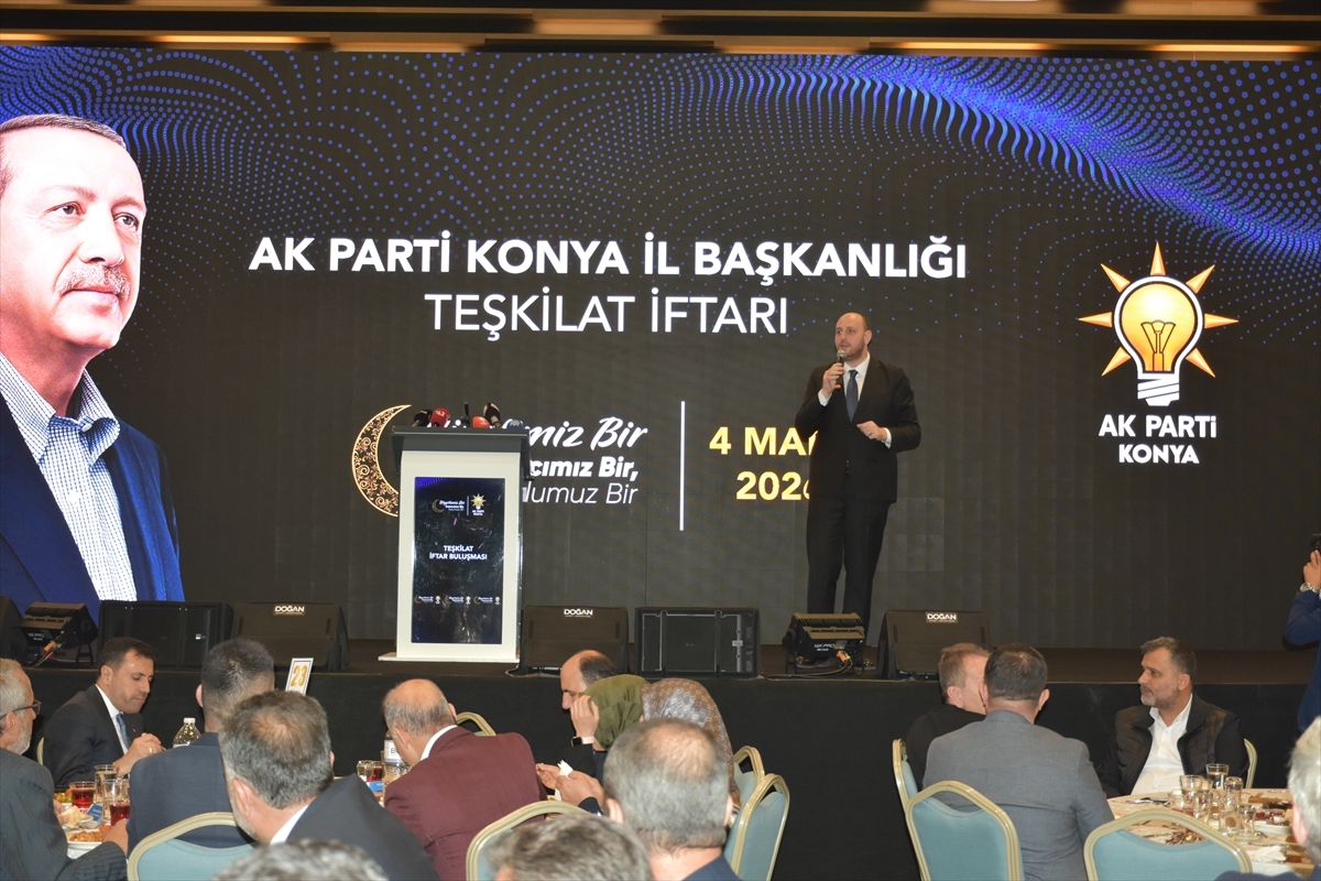 AK Parti Genel Başkan Yardımcısı Büyükgümüş, Konya'da iftar programında konuştu