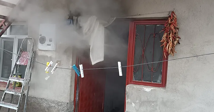 Konya’da iki katlı evde yangın: 1 ölü, 1 yaralı!