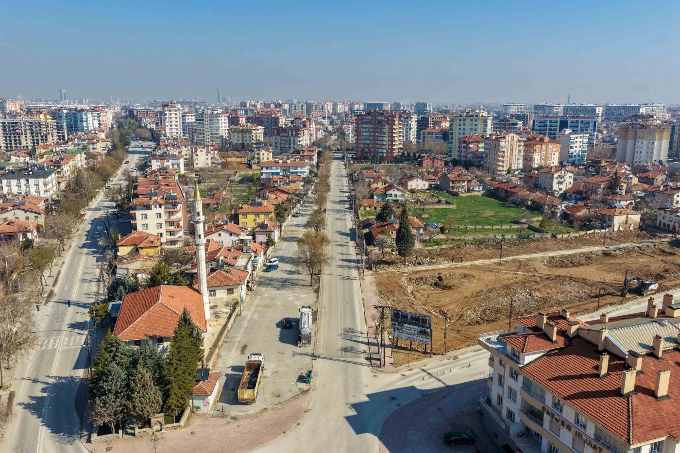 Meram'ın yeni caddeleri şehir trafiğine nefes aldırdı