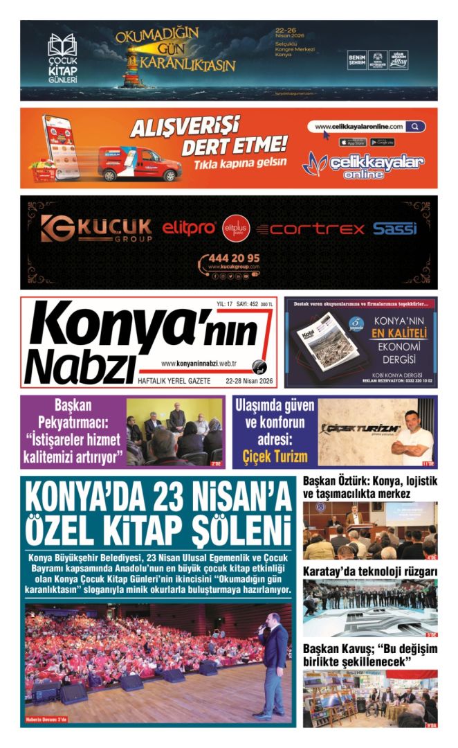 Konya'nın Nabzı Gazetesi -452