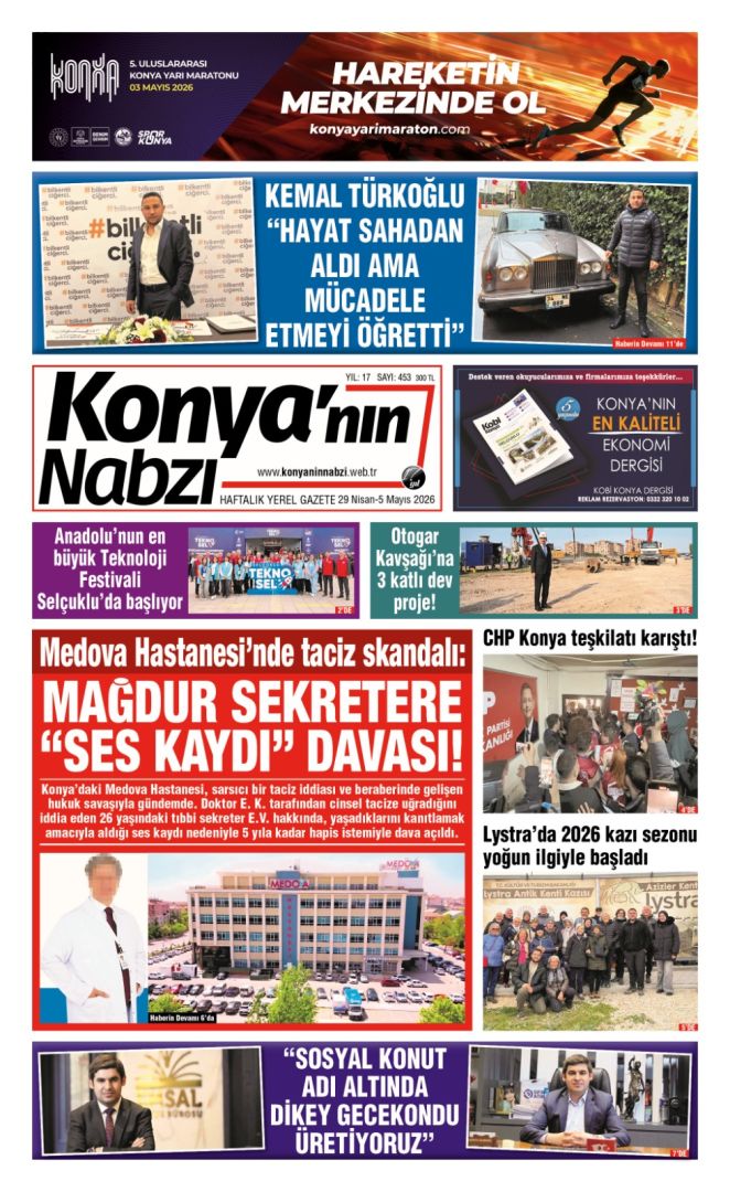 Konya'nın Nabzı Gazetesi -453