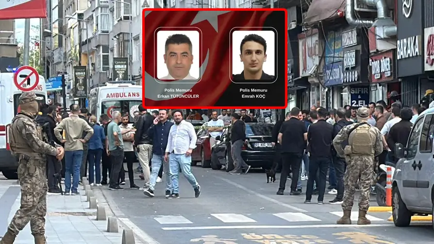 Çorlu'da silahlı kavga ihbarına giden 2 polis şehit oldu