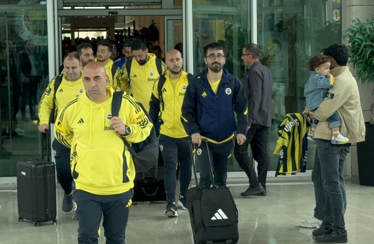 Fenerbahçe kafilesi, Konya'ya geldi