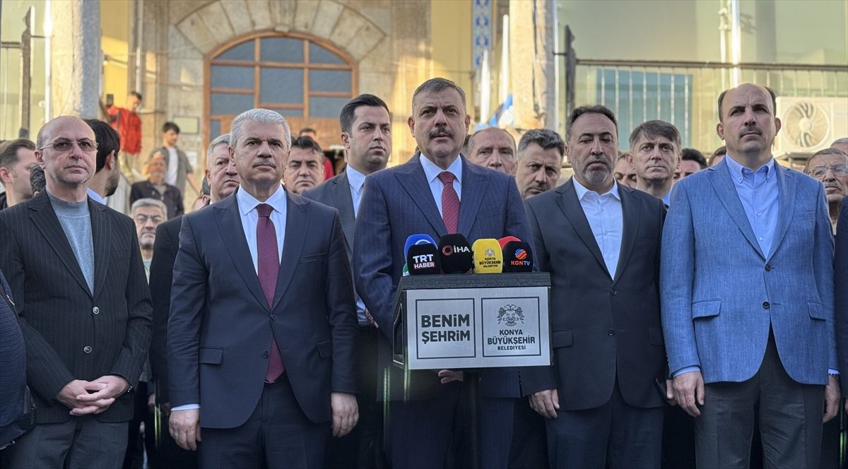 İçişleri Bakanı Çiftçi, Konya'da bayram namazının ardından konuştu