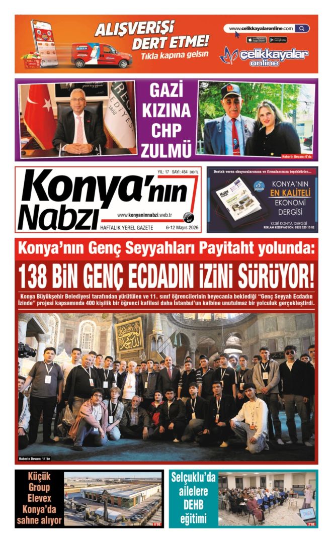 Konya'nın Nabzı Gazetesi -454
