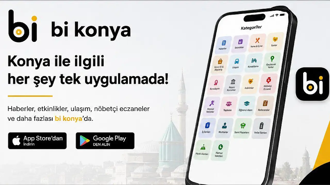Konya'nın Yerli Dijital Platformu bi konya Yayın Hayatına Başladı!