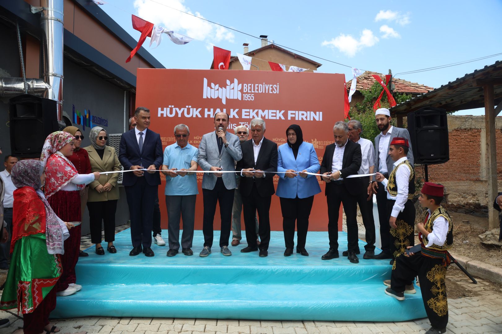 Başkan Altay Hüyük ve Derbent’te