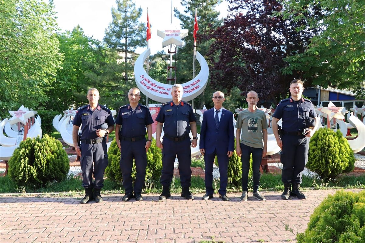 Konya İl Jandarma Komutanı Özkul, Seydişehir ilçesini ziyaret etti