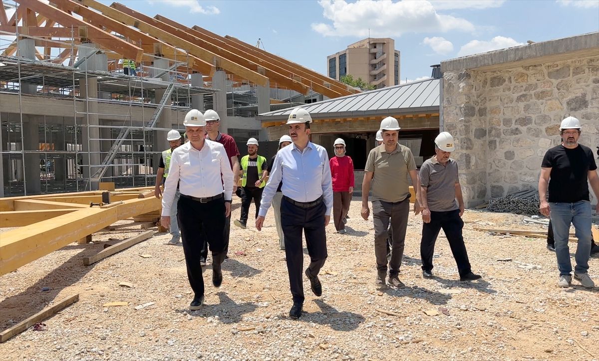 Konya Şehir Kütüphanesi'nin yüzde 75'i tamamlandı