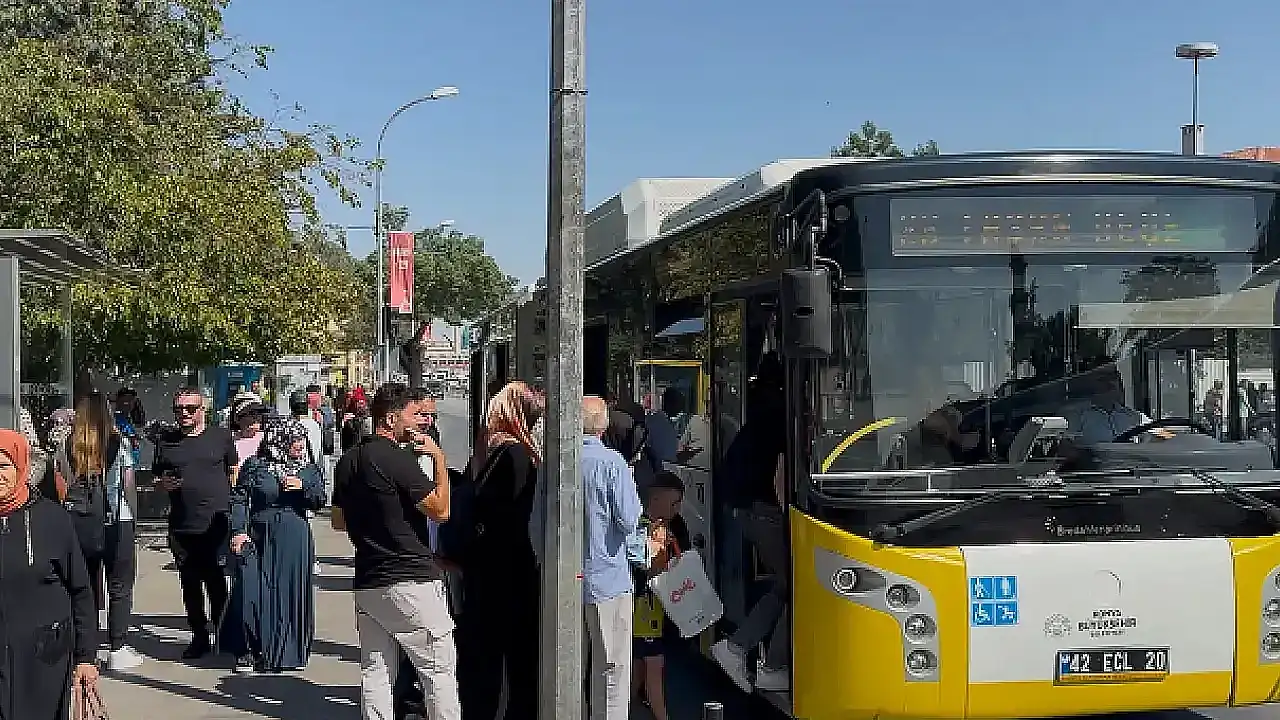 Konya’da o tarihte ulaşım ücretsiz olacak!
