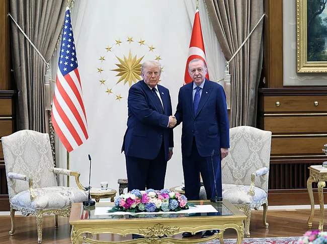 Cumhurbaşkanı Erdoğan: Değerli dostum Trump'ı ağırlamaktan memnuniyet duydum