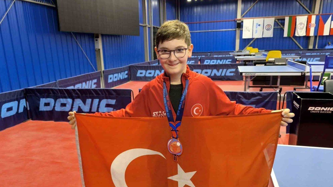 Karatay’ın Milli Sporcusu Dünya Sahnesinde Kürsüye Çıktı