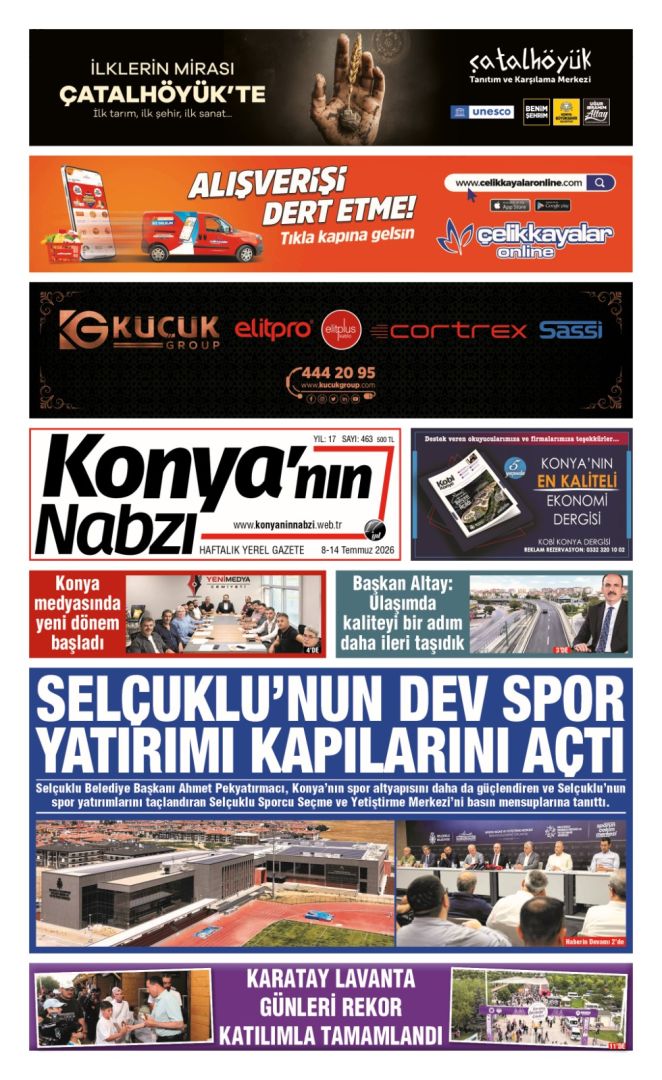 Konya'nın Nabzı Gazetesi -463