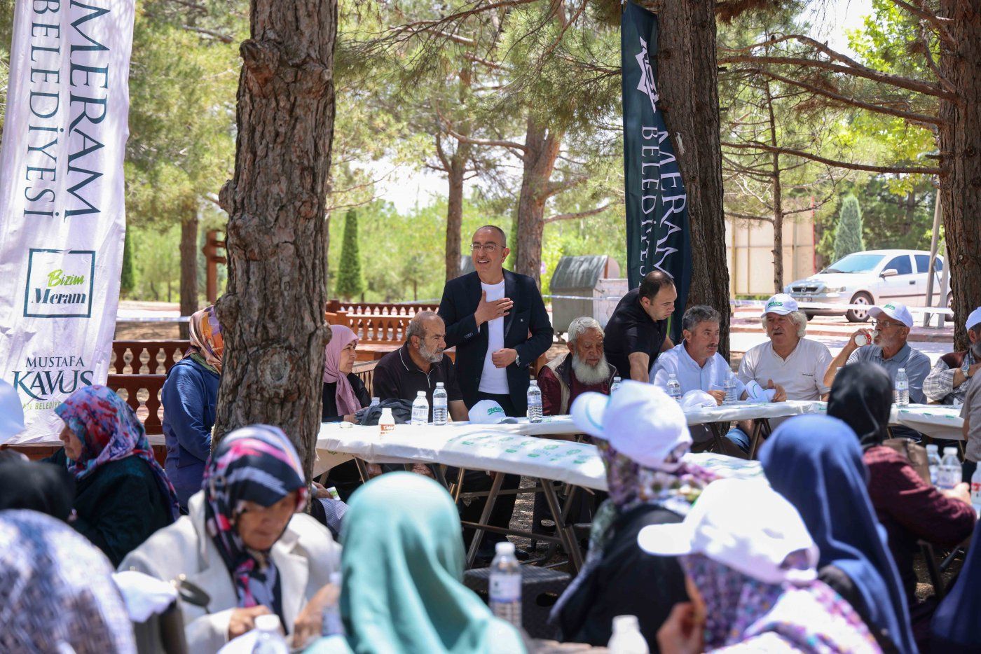 Mustafa Kavuş, 60 Yaş Üstü Vatandaşlarla Aynı Sofrada Buluştu