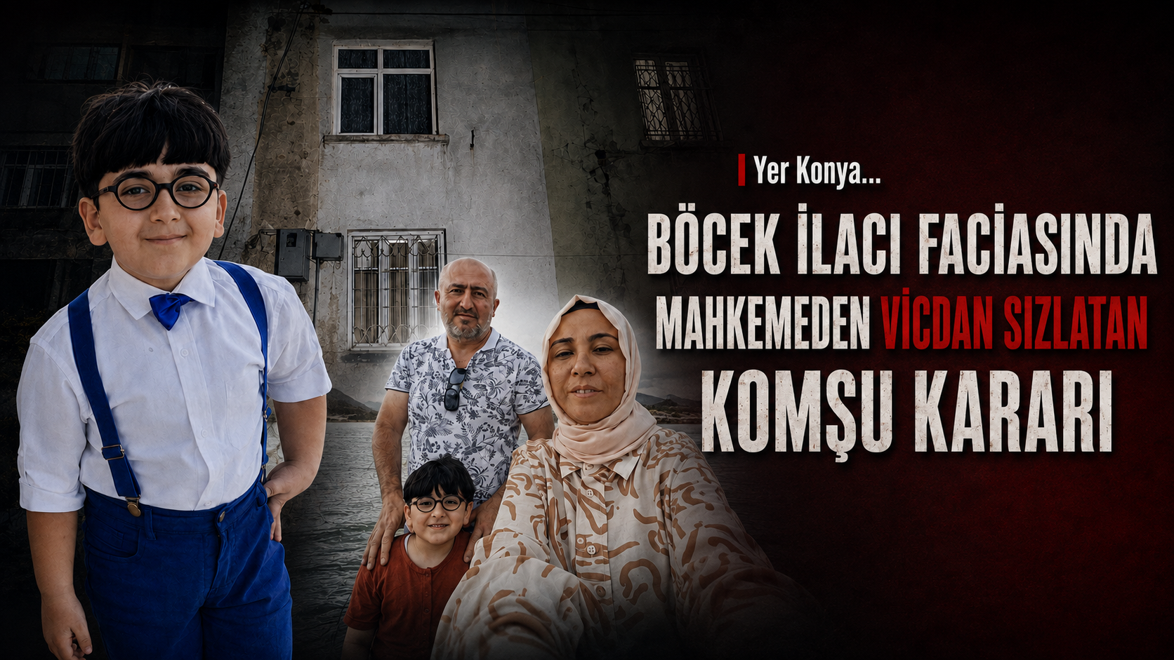 Yer Konya... 8 yaşındaki Ahmet Enes hayatını kaybetmişti: Böcek ilacı faciasında mahkemeden vicdan sızlatan komşu kararı