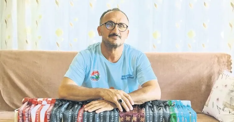 ‘Fırtına Müezzin’den 4 yılda 48 madalya