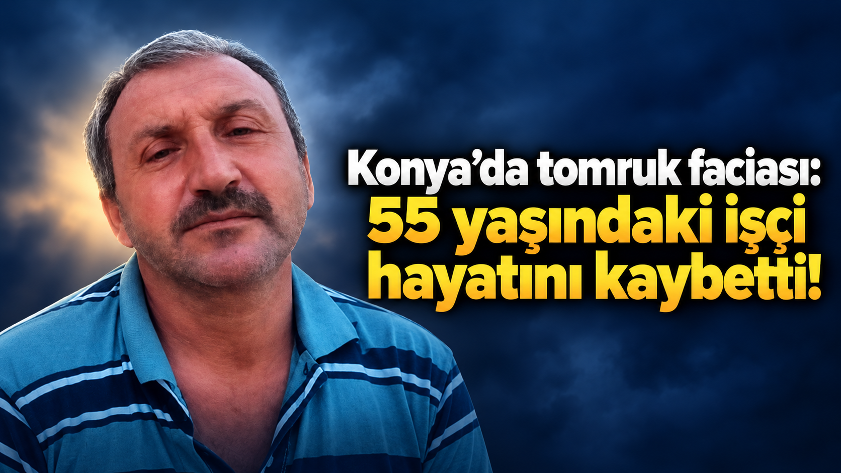 Konya’da tomruk faciası: 55 yaşındaki işçi hayatını kaybetti!