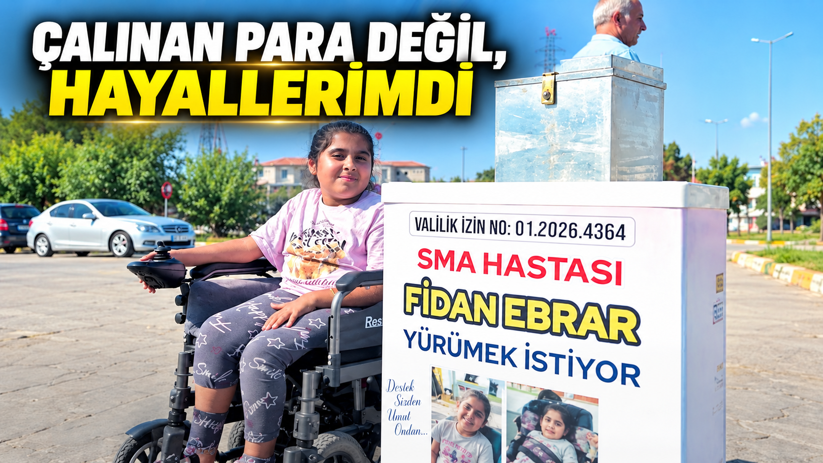 Çalınan para değil hayallerimdi
