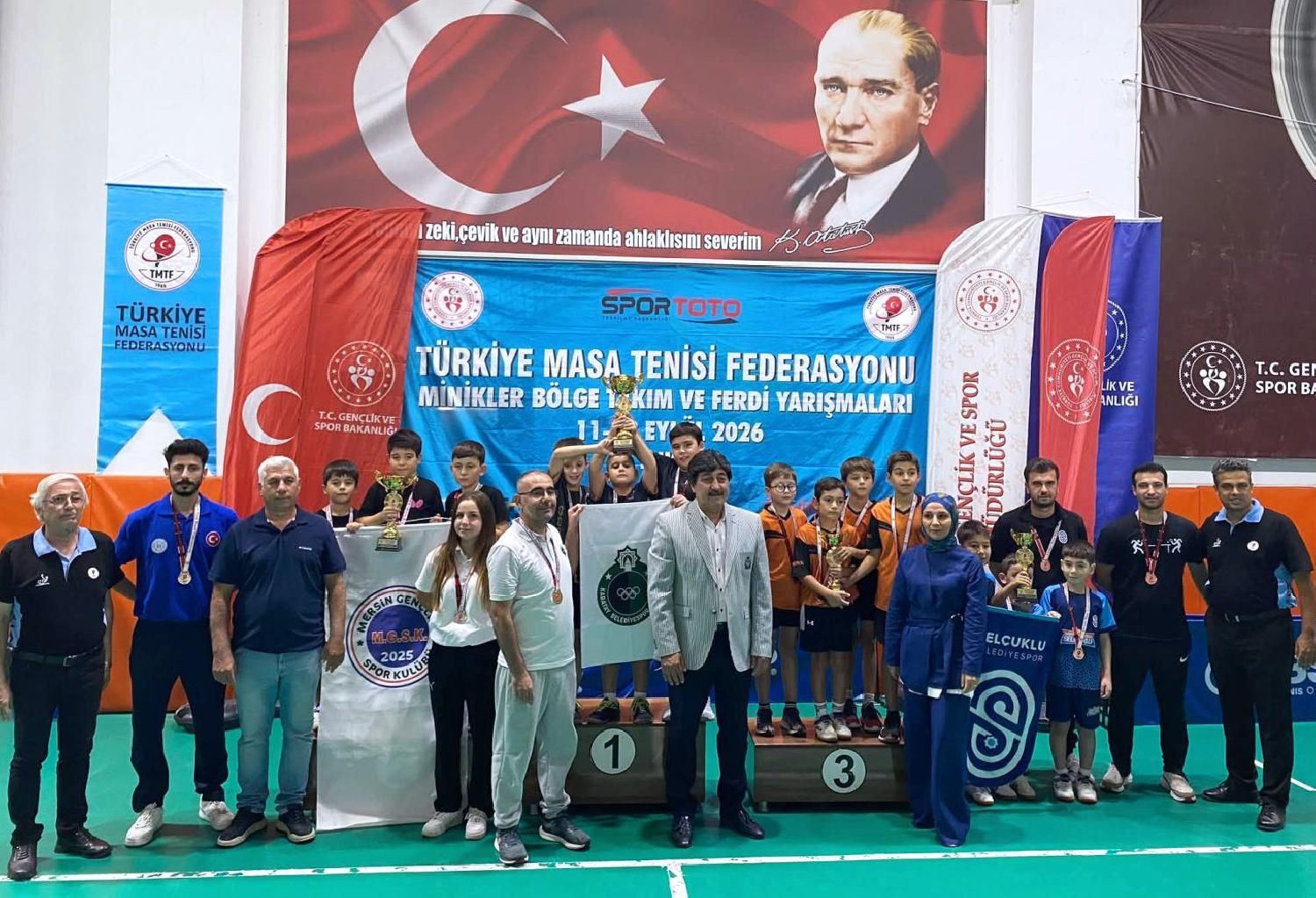 Karatay’ın minik raketleri Muğla’da şampiyon!