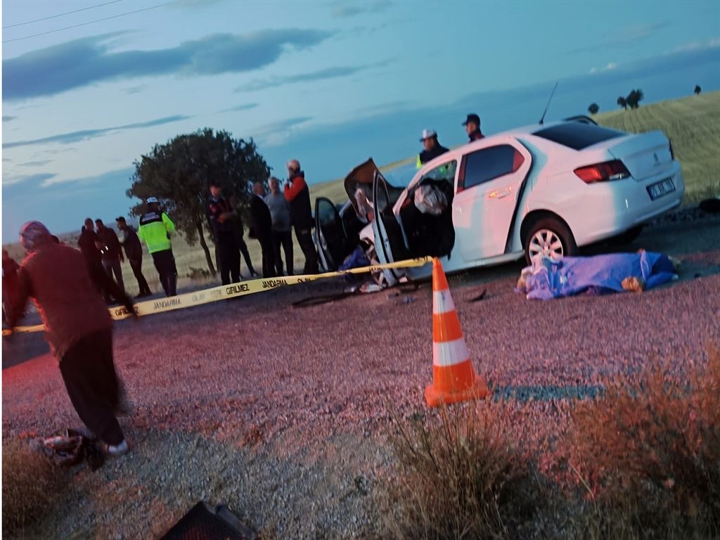 Karaman'da Düğün konvoyunda kaza: 2 ölü, 5 yaralı