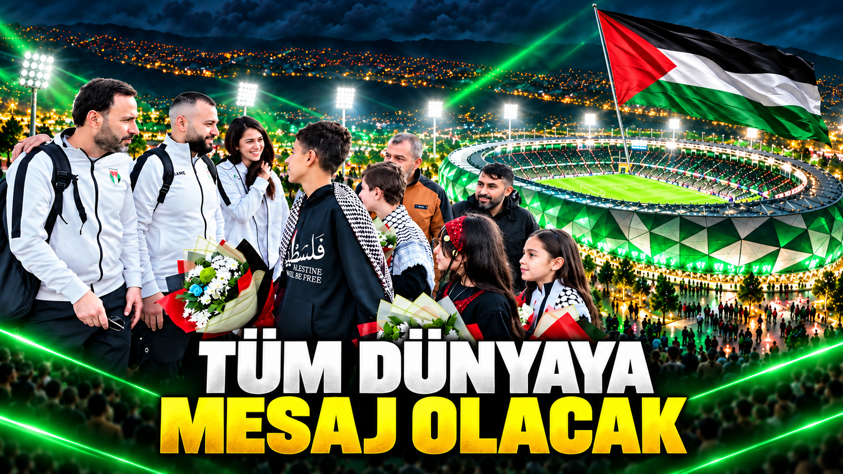 Tüm dünyaya mesaj olacak